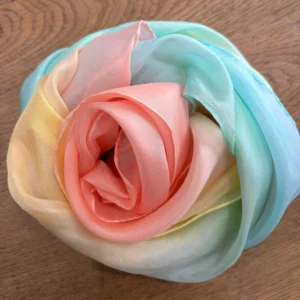Pastel Dyed play silk